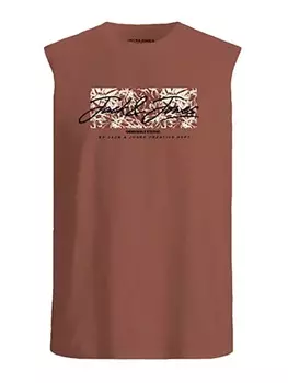 Футболка Jack & Jones, коричневый