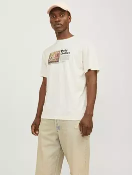 Футболка Jack & Jones, кремовый