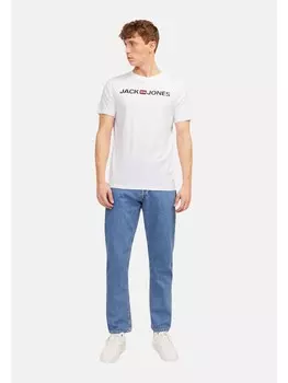 Футболка Jack & Jones Kurzarmshirts 3er Pack, цвет black-multi-black-white-navy