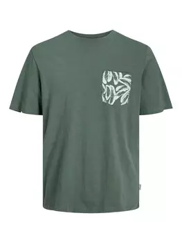 Футболка JACK & JONES LAFEYETTE, темно-зеленый