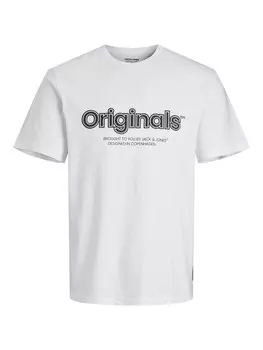 Футболка JACK & JONES LAKEWOOD, белый