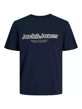 Футболка JACK & JONES LAKEWOOD, ночной синий