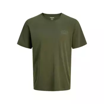 Футболка Jack & Jones Large Plus Size Corp Logo, зеленый