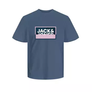 Футболка Jack & Jones Logan Summer Print, синий