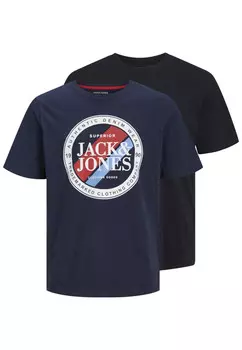 Футболка Jack & Jones Loyd & Loof', темно-синий