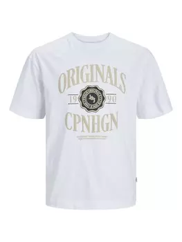 Футболка JACK & JONES LUCCA, белый
