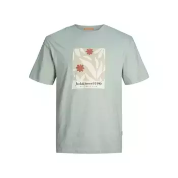 Футболка Jack & Jones Marbella Aop Branding, зеленый