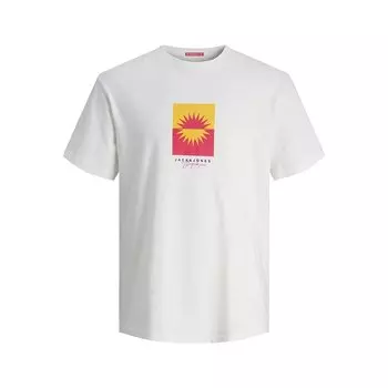 Футболка Jack & Jones Marbella Branding, белый