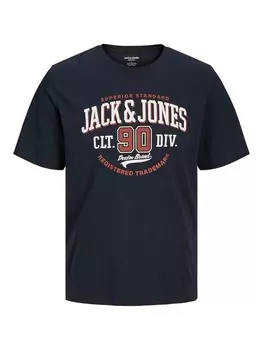 Футболка JACK & JONES, морской синий