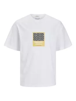 Футболка JACK & JONES MYKONOS, белый