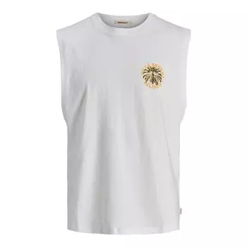 Футболка Jack & Jones Mykonos sleeveless T-shirt, белый
