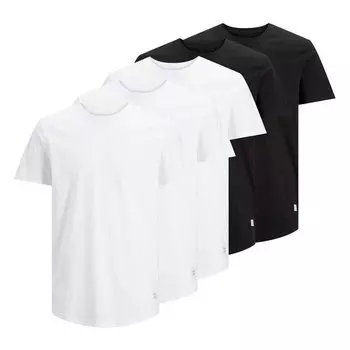 Футболка Jack & Jones Noa Crew 5 шт, черный