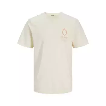 Футболка Jack & Jones Noto Graphic Chest, бежевый