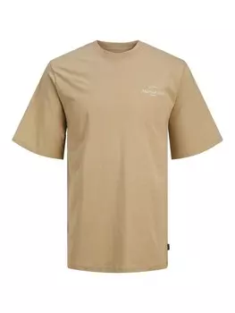 Футболка JACK & JONES Ocean Club, кэмел