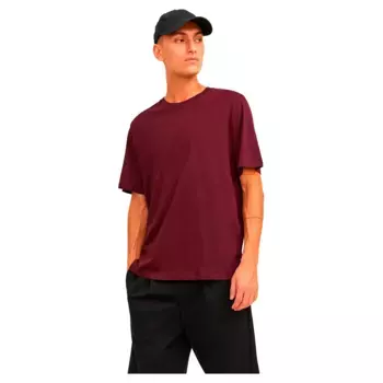 Футболка Jack & Jones Organic Basic, фиолетовый/красный