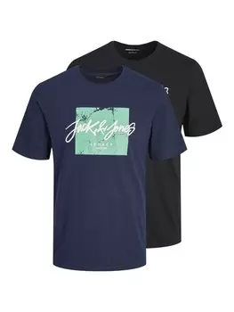 Футболка Jack & Jones Organic, разноцветный
