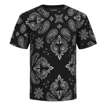 Футболка Jack & Jones Paisley, черный