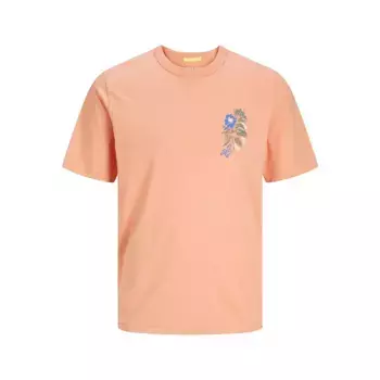 Футболка Jack & Jones Palm Back Dut, оранжевый