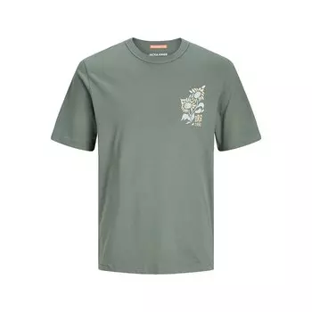 Футболка Jack & Jones Palm Back Dut, зеленый