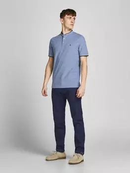 Футболка Jack & Jones 'Paulos Mao', светло-синий
