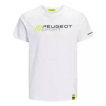 Футболка Jack & Jones Peugeot Logo, белый