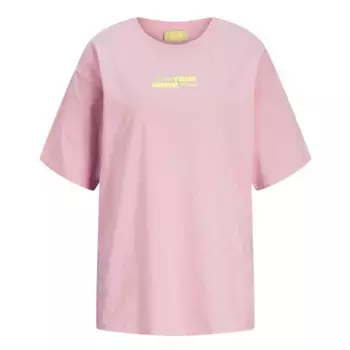 Футболка Jack & Jones Peyton Loose JJXX, розовый