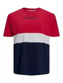 Футболка Jack & Jones Plus REID, красный
