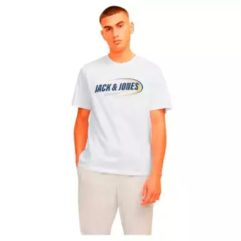 Футболка Jack & Jones Ray Branding, белый