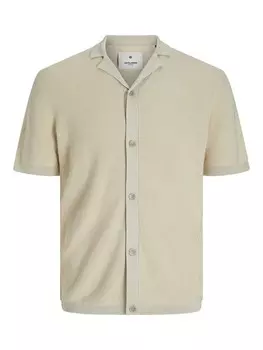 Футболка JACK & JONES Regular fit, бежевый