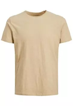 Футболка Jack & Jones Rock', светло-коричневый
