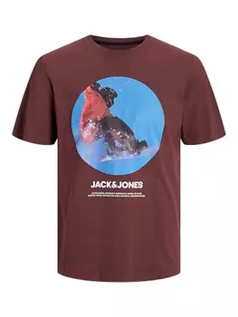 Футболка Jack & Jones Shirt, коричневый