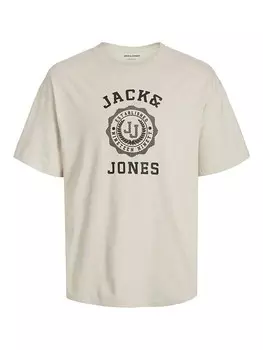 Футболка Jack & Jones Shirt, кремовый