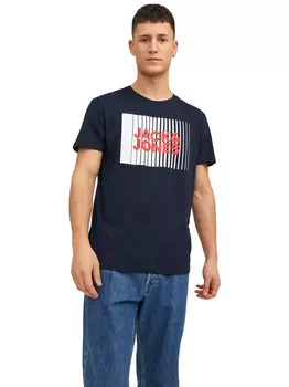 Футболка Jack & Jones, синий