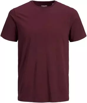 Футболка JACK & JONES Slim fit, бордо