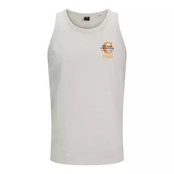 Футболка Jack & Jones Slub Print, бежевый