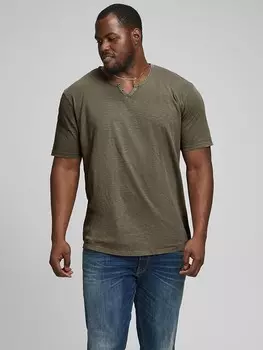 Футболка Jack & Jones Split, оливковый