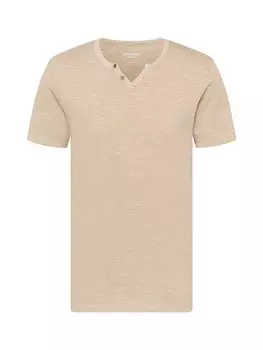 Футболка JACK & JONES SPLIT, песочный
