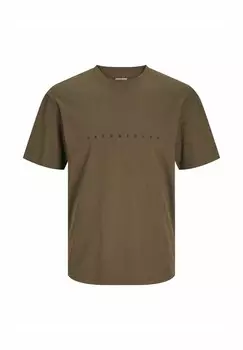 Футболка Jack & Jones, светло-коричневый