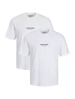 Футболка Jack & Jones T-Shirt Jorvesterbro, белый