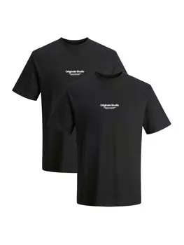 Футболка Jack & Jones T-Shirt Jorvesterbro, черный