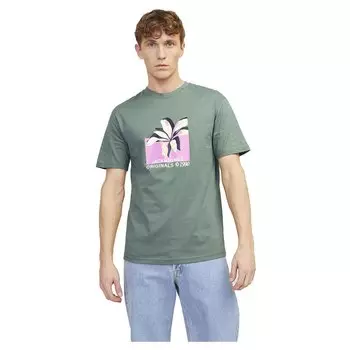 Футболка Jack & Jones Tampa Aop Branding Short , зеленый