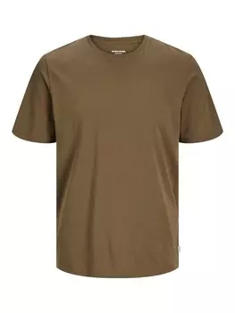 Футболка JACK & JONES, темно коричневый