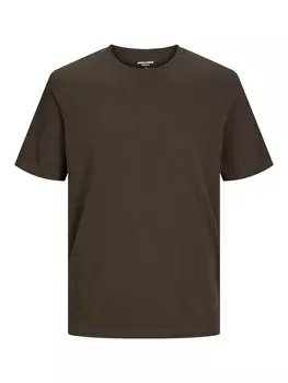 Футболка JACK & JONES, темно коричневый