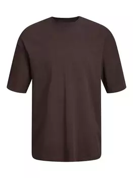 Футболка JACK & JONES, темно коричневый
