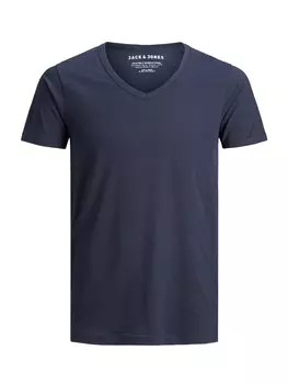 Футболка JACK & JONES, темно-синий