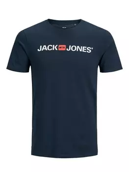 Футболка Jack & Jones, темно-синий