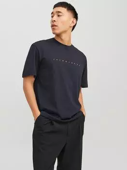 Футболка Jack & Jones, темно-синий
