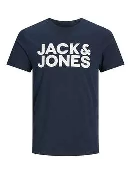 Футболка Jack & Jones, темно-синий