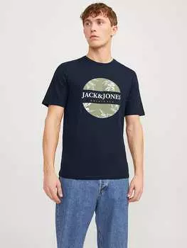 Футболка Jack & Jones, темно-синий