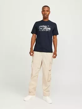 Футболка Jack & Jones, темно-синий